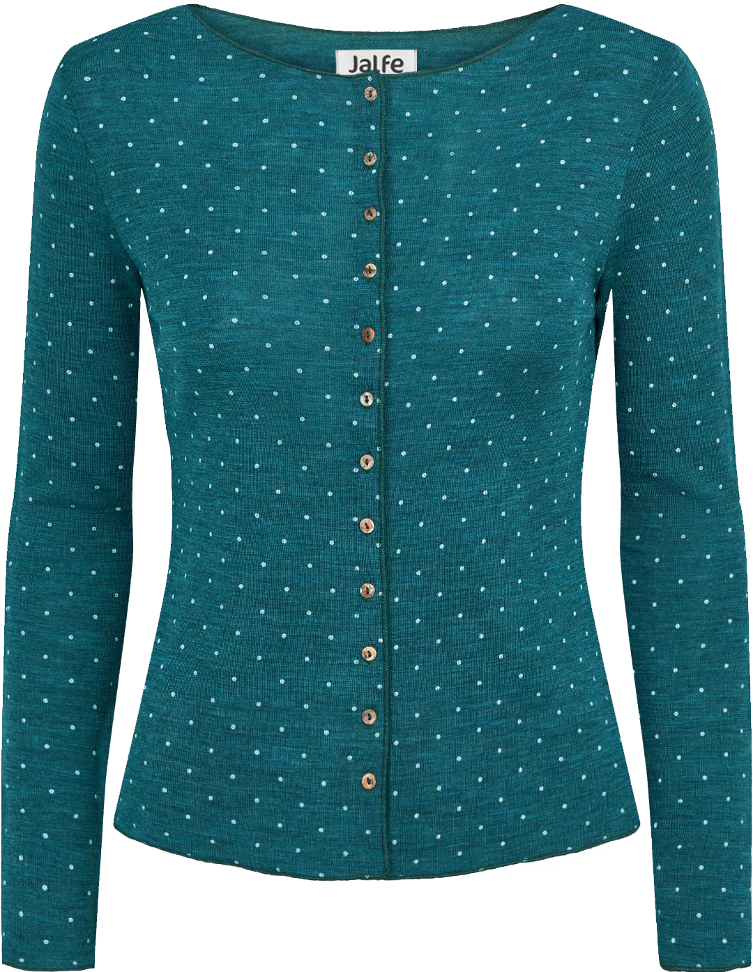 Cardigan dots merino